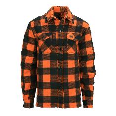 Longhorn - Houthakkershemd Oranje Zwart